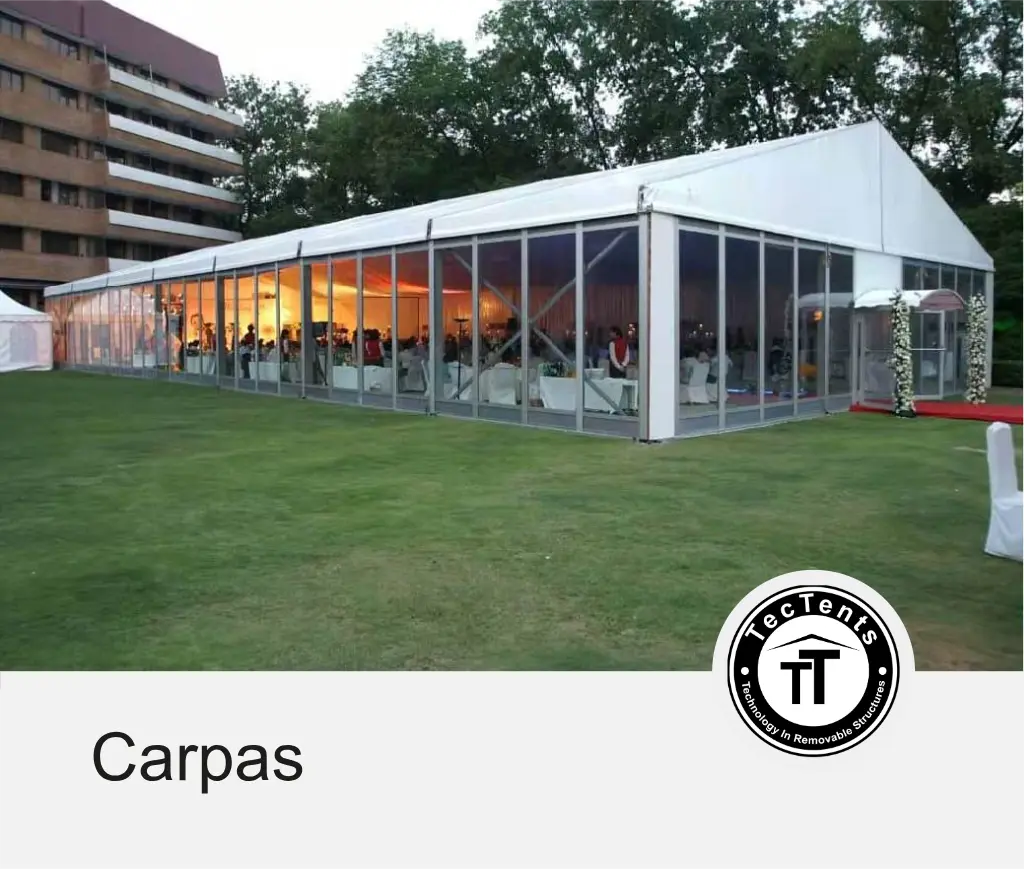 Fabricante líder de Carpas y Estructuras para Eventos